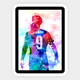 Roberto Firmino Watercolor Sticker